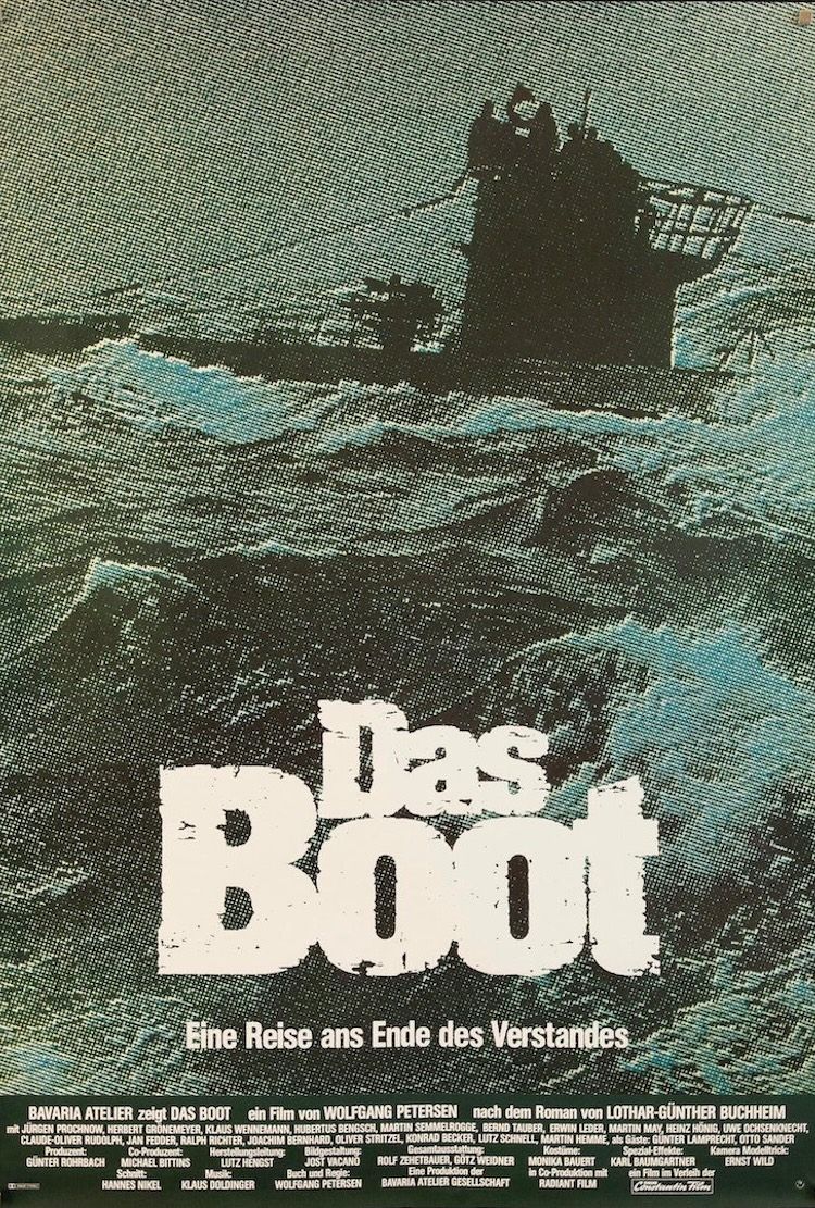 DAS BOOT directer cutドイツポスター Uボート U96 Paris Theater - Das Boot (Director's Cut)